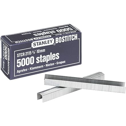 Bostitch - nietjes 10mm - STCR211510Z- doos 5000 stuk