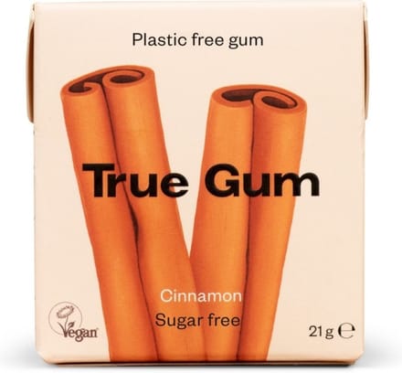 True Gum Cinnamon suikervrij 21 Gram