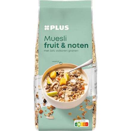 Muesli fruit en noten