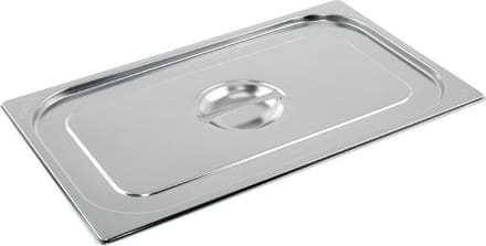 APS GN Deksel - Afdekdeksel - RVS - 53 x 32,5 cm - Vaatwasserbestendig - Breukvast - Stapelbaar