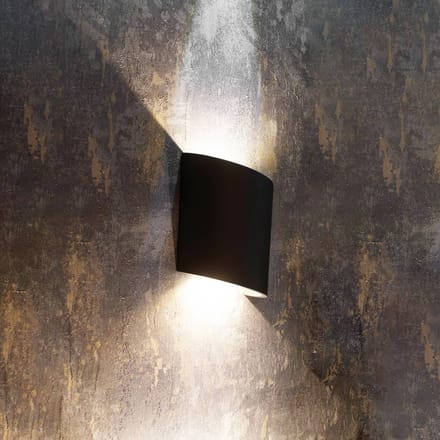 Mantra Iluminación LED buitenwandlamp Sochi in donkergrijs
