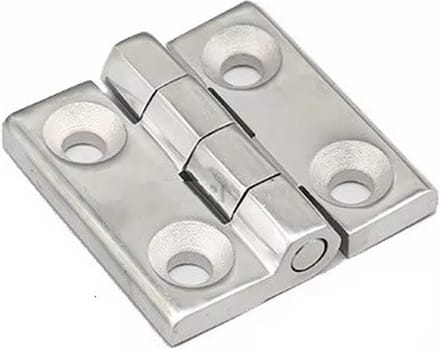 Scharnier - 60x60mm - RVS - Extra sterk