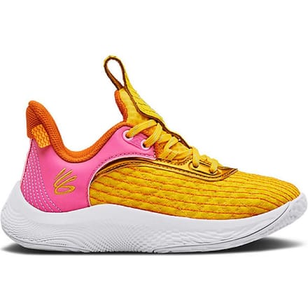 Under Armour Sesamstraat x Curry Flow 9 PS Kinderschoenen Geel