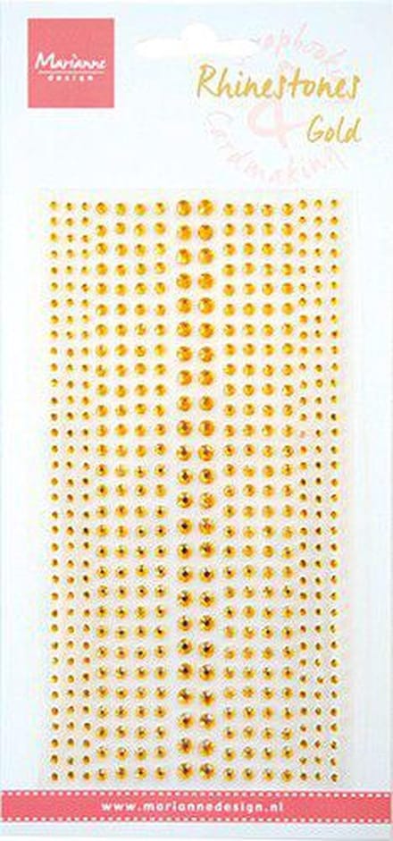 Marianne Design - Rhine stones (plaksteentjes) - Gold - CA3155