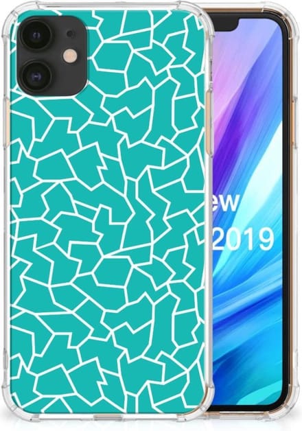 Apple iPhone 11 Back Cover Cracks Blue