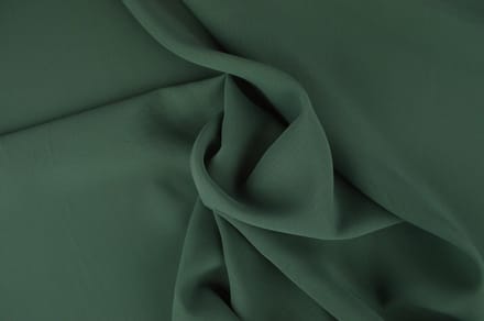 Chiffon stof - Oud groen - 15 meter