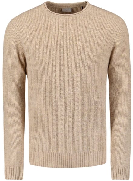 No Excess Pullover Crewneck Melange Cables Kit Größe: M | Pullover Outlet | Herren