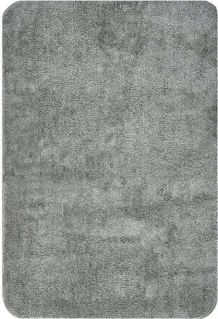 URLANA - Badmat - Grijs - 60 x 90 cm - Microvezels