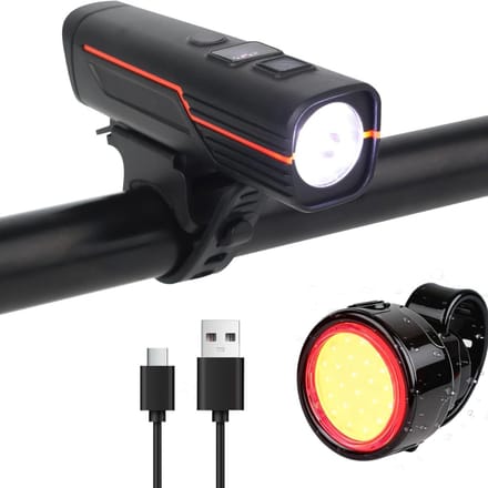CRLYN® Fietsverlichting Voor en Achter - Fietslicht - Fietslampjes