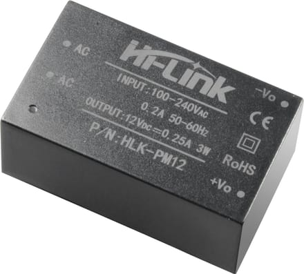 WL4 PA-12-0250 12V/250mA universele micro voeding blok 230VAC - 12VDC