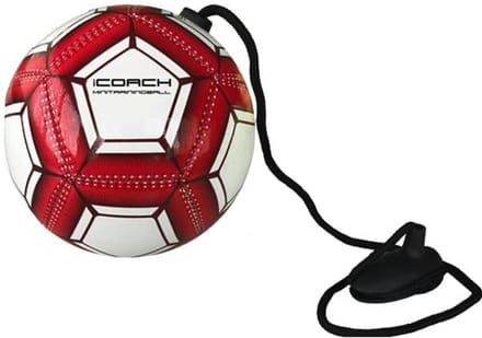 iCoach Mini Training Ball 3.0 - rood - trainingsbal - voetbal - maat 2