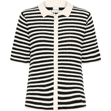 Korte mouw cardigan voor dames Ichi Lorianna