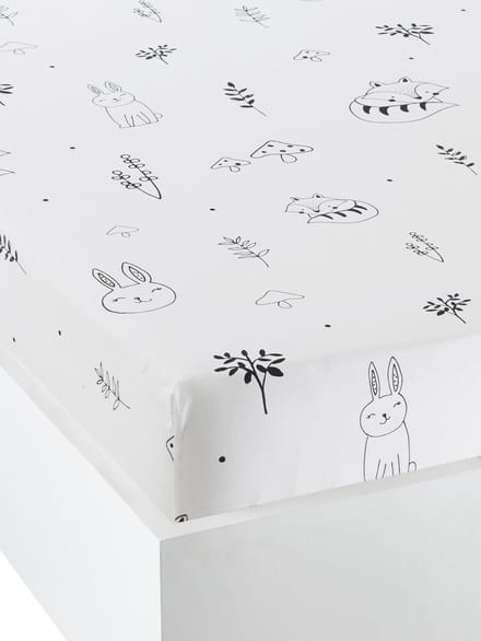 Vertbaudet Baby hoeslaken MAGISCH BOS
