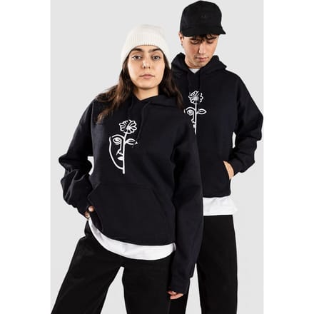 And Feelings Split Hoodie zwart