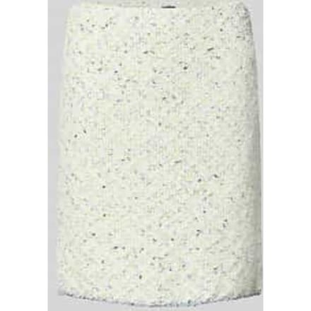 Knie-lange rok in bouclé-look