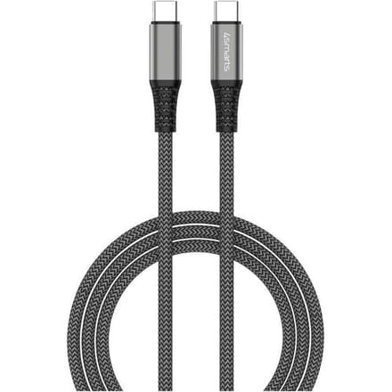 4Smarts Mobiele telefoon, Laptop Kabel [1x USB-C - 1x USB-C] 1.5 m
