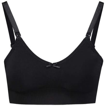 Prénatal voedingsbh voorgevormd Black L Dames