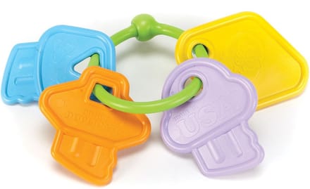 Green Toys Mijn Eerste Sleutels rammelaar / bijtring