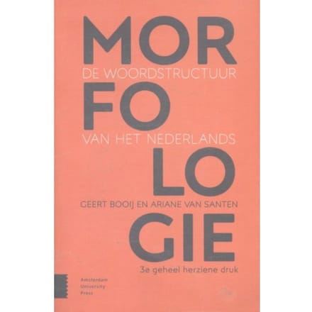 Morfologie - Geert Booij