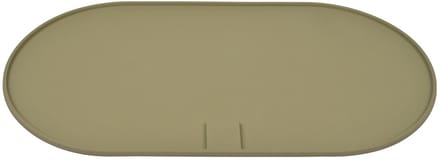 Siliconen placemat khaki 45x25x2cm