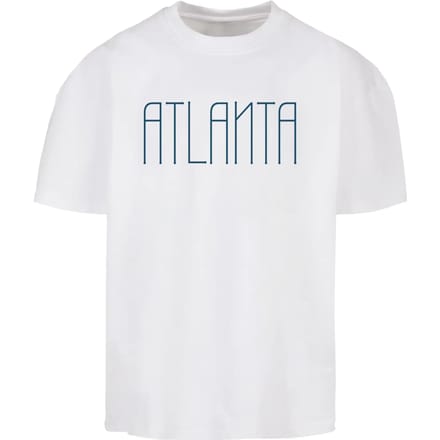Ultra Dikke Katoenen T-shirt Merchcode Atlanta