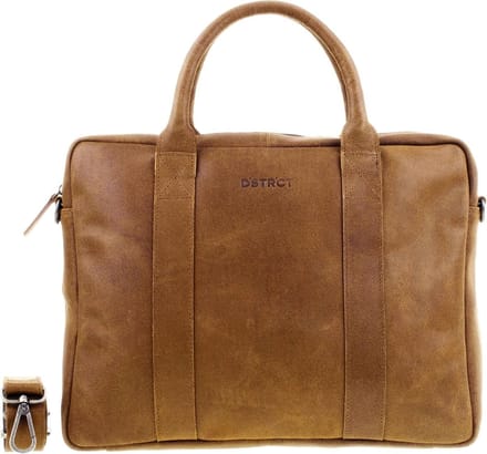 DSTRCT Limited Laptoptas - 15,6 inch - Cognac