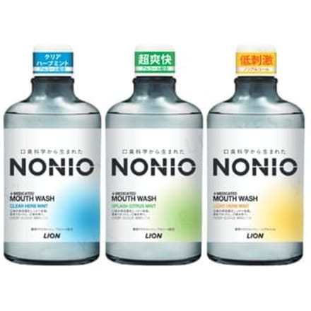 LION - Nonio Mouth Wash Light Herb Mint - 1000ml