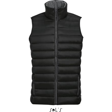 SOL'S Men´s Lightweight Bodywarmer Wave L01436 - Black - M