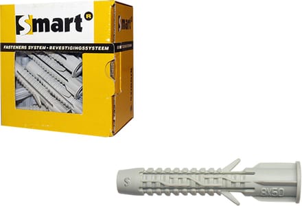 SMART | Universeelplug met boord Ø 6x35 Ny | 200 st
