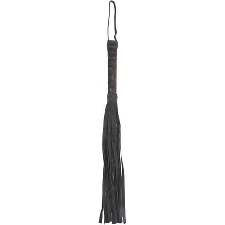 Ouch Denim Flogger Ruwe denimstijl - Zwart