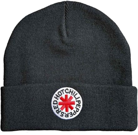 Red Hot Chili Peppers - Classic Asterisk Beanie Muts - Zwart