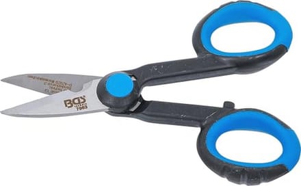 Elektricienschaartje RVS 145 mm met ergonomische handgreep