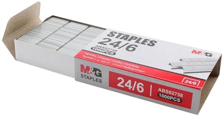 Nietjes 24/6 voor kantoornietmachine - 1000 stuks