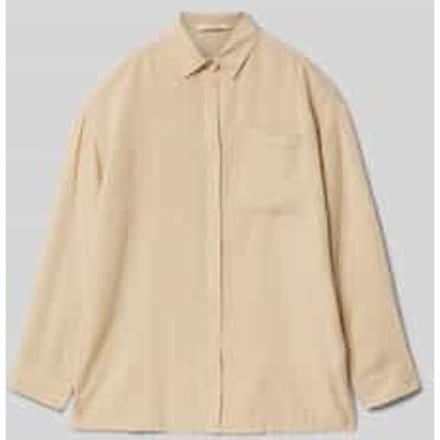 GARCIA Meisjes Effen Blouse Bruin Lange mouw