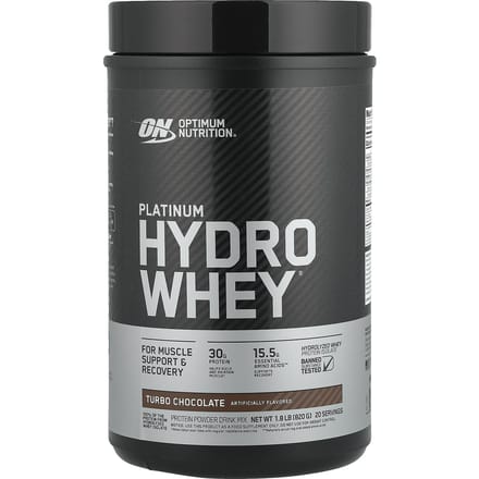 Optimum Nutrition, Platinum Hydro Whey, Turbo Chocolade, 1,75 lbs (795 g)