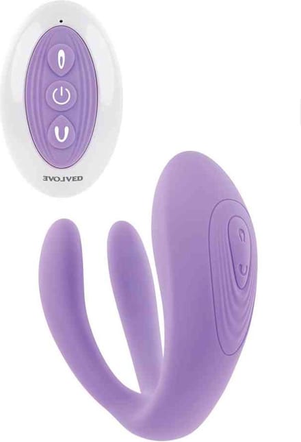 Evolved Vibrator Love Toy Petite Tickler Paars