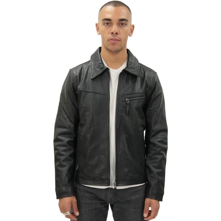 Harrington koeienhuid leren herenjack-Lima
