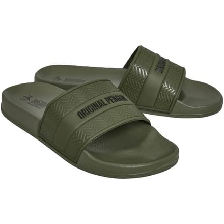 Penguin Paradise Heren Khaki Slippers