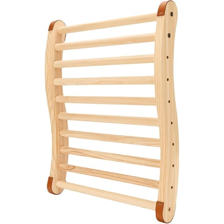 Houten S-vormige Sauna Rugleuning Ergonomisch Antislip Comfortabele Sauna Rugondersteuning beige