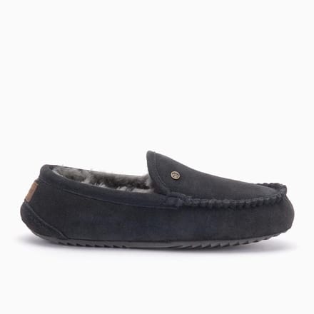 Warmbat Earlwood Suede Heren Sloffen - Grijs