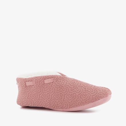 Thu!s gevoerde dames sloffen roze - Maat 41 - Pantoffels