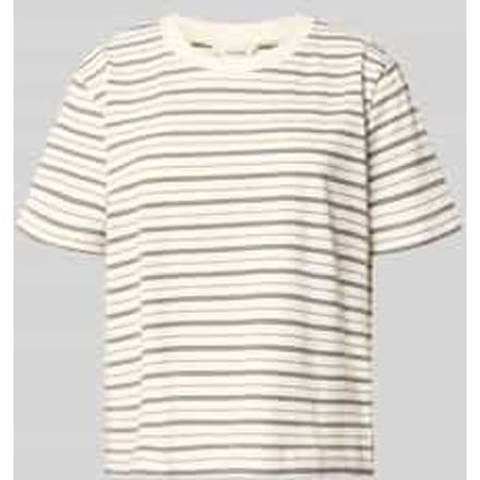 Boxy fit T-shirt van pure Katoen Model 'ESSENTIAL'