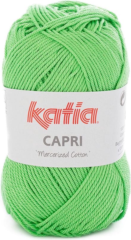 Katia Capri - 82149 briljantgroen - Katoen Garen