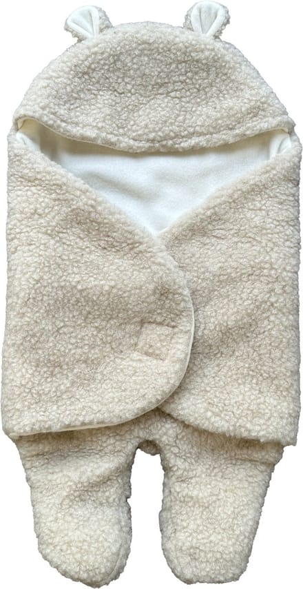 Noordiq - Baby Slaapzak Teddy | Beige (100% Wol)