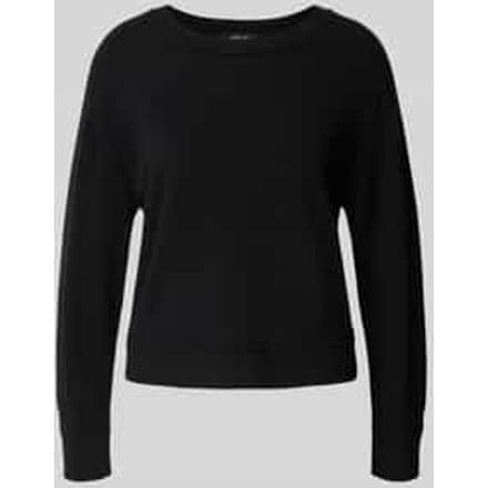 Gebreide pullover van een mix van scheerwol en kasjmier