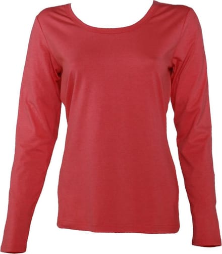 Bjornson Birthe - Longsleeve  - Dames - Zalmkleurig - Maat 38