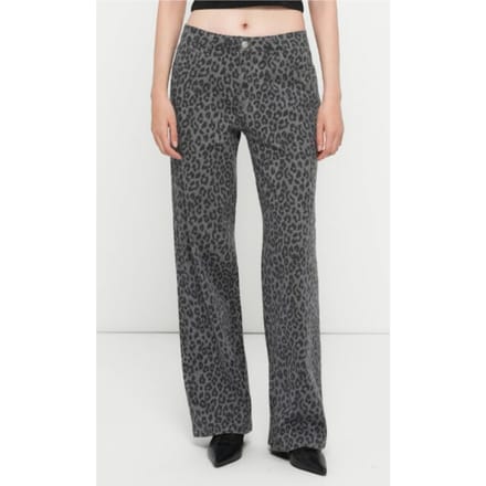 Only Cobain Mie Reg Wide Animal Broek Dames - Maat 27/32