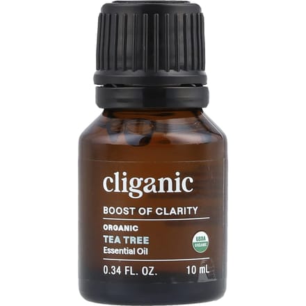 Cliganic, Boost of Clarity™, Huile Essentielle d'Arbre à Thé Bio, 0,34 fl oz (10 ml)