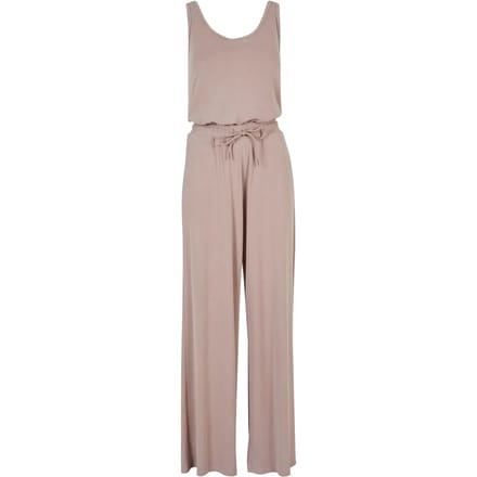 Urban Classics - Long Sleeveless Modal Jumpsuit - 4XL - Roze