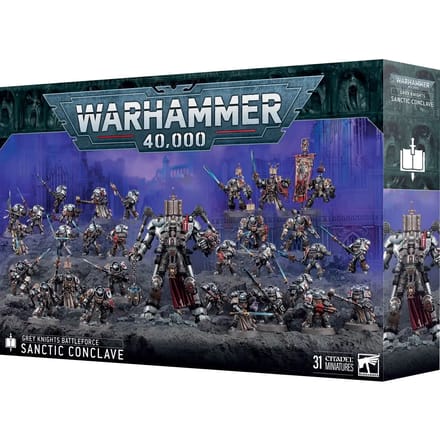 Beeldje Games Workshop Warhammer 40k - Battleforce Grey Knights Conclave Seraphique (2025)